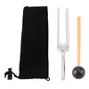 "1/4 Pack Tuning Fork Set with Hammer - Sound Healing Tools"