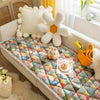 "Retro Boho Cotton Tatami Sofa Cushion & Cover for All Seasons"